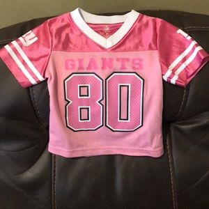 Pink NY Giants Jersey Victor Cruz